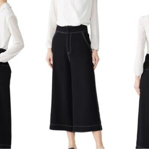 Joie Black Wide-Leg Pants